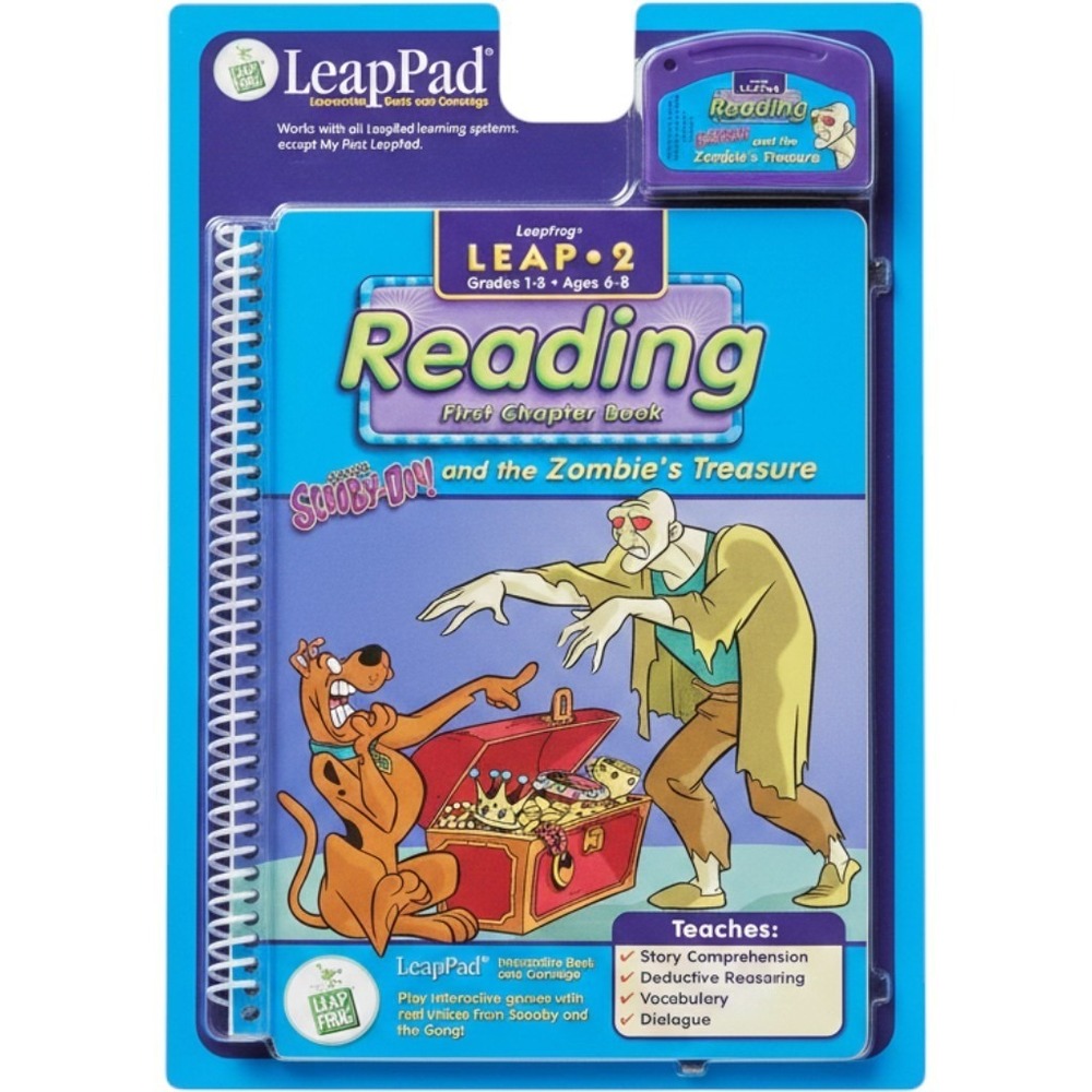 LeapPad Leap Frog Leap 2 Reading Scooby Doo & the Zombie's Treasure Ages 6-8 NEW